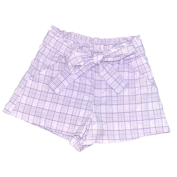 Showpo paper bag plaid shorts - Picture 1 of 4